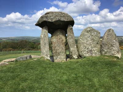 Tree surveying, Pentre Ifan Burial Chamber